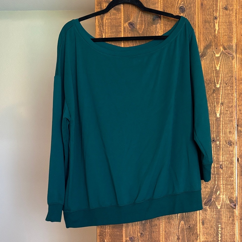 Torrid Off the Shoulder Long Sleeve Top